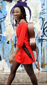 ¬©Youri Lenquette. France. Paris. 12/2010.  Fatoumata Diawara.